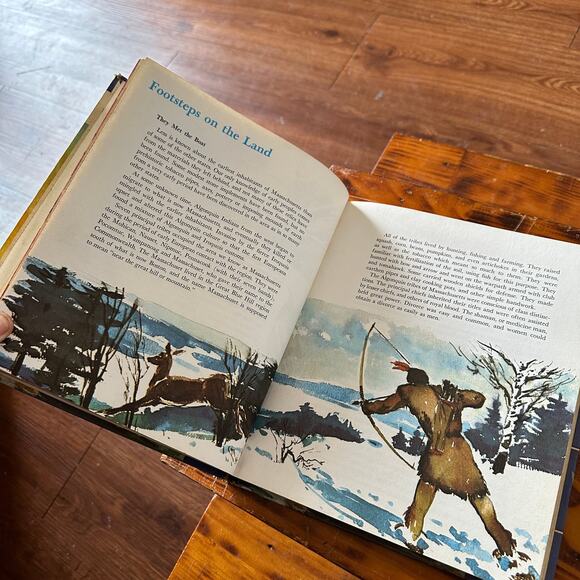 Vintage 1967 Enchantment of American 2 Book Bundle New Hampshire & Massachusetts - Picture 9 of 12